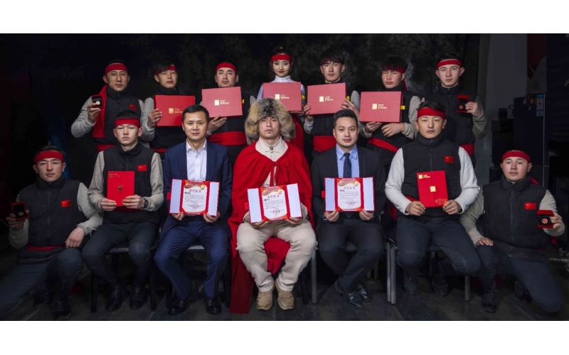 央視發(fā)來榮譽證書！